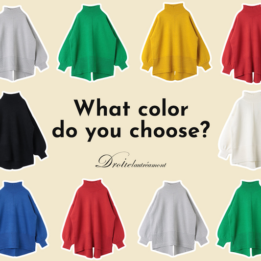 Droite lautreamont│What color do you choose?