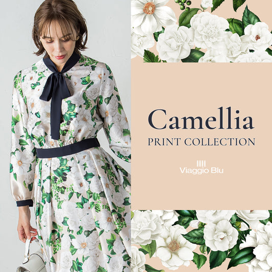 Viaggio Blu / カメリアプリントシリーズ受注生産でご予約受付中！